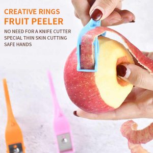 Fruit Thin Skin Scraping Hand Peeler Finger Ring