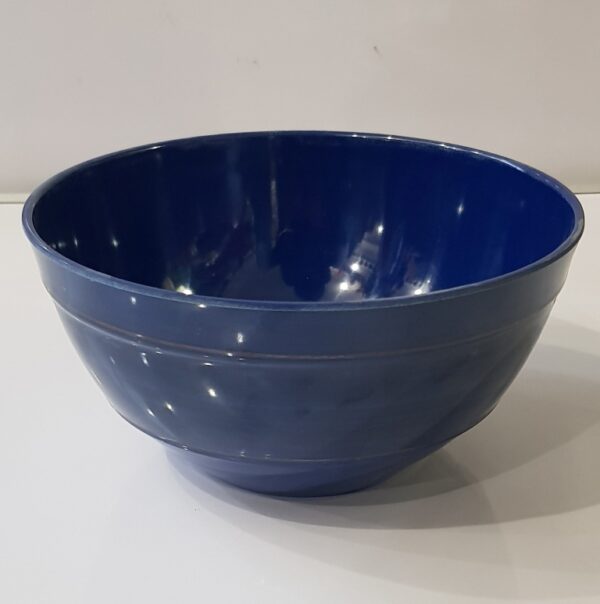 Blue Soup Bowl Tableware Food Grade Glaze Melamine Anti Knock Bowl