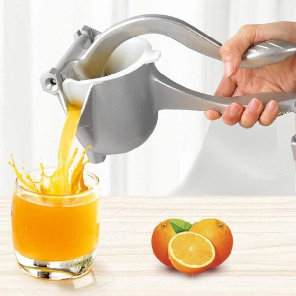 Manual Juice Squeezer Aluminum Alloy Heavy-Duty Hand Pressed Fresh Juice Extractor