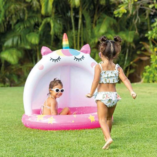 INTEX 58438 Children’s Swimming Pool With A Roof Unicorn