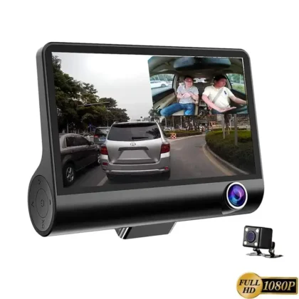 WDR Dashcam 3 Full HD 1080P Video Advanced Car DVR Technology With 170 Degree Wide Angle