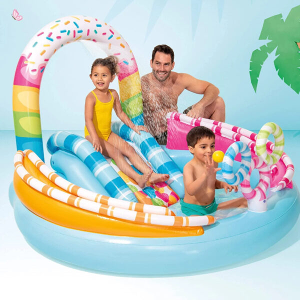 Intex 57144 Children’s Inflatable Swimming Pool Center CANDY FUN