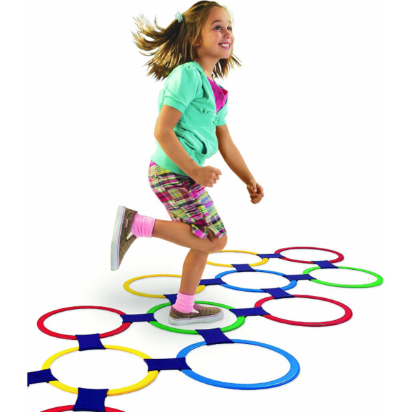 Twister Hopscotch – Outdoor And Indoor Floor Activity Board Game For Kids