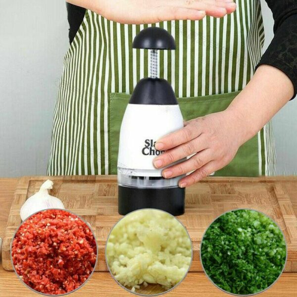 Garlic Onion Chopper Cutter Slap Chop Vegetable Tomato Shredder Fruit Vegetable Tool Slicer Gadget