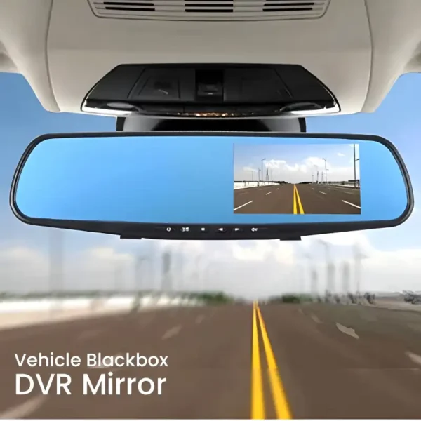 Full HD 1080P Dual Mirror Camera With 4.5″ TFT LCD Crystal-Clear Recording Vehicle Blackbox DVR - Image 3