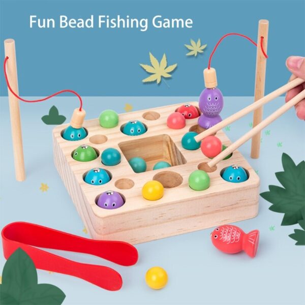 Fishing Game Toddlers’ Montessori Playsets Interactive Education Busy Board Toy