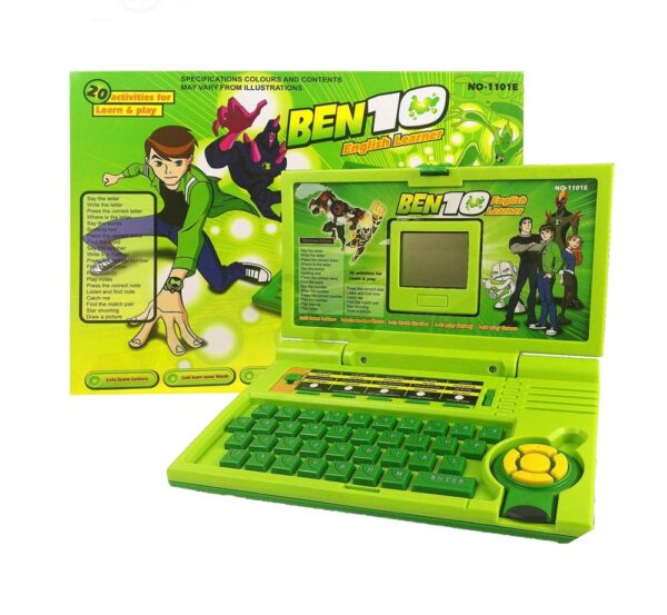 Ben 10 English Learner & Education Laptop For Kids – 20 Activities For Learn And Play