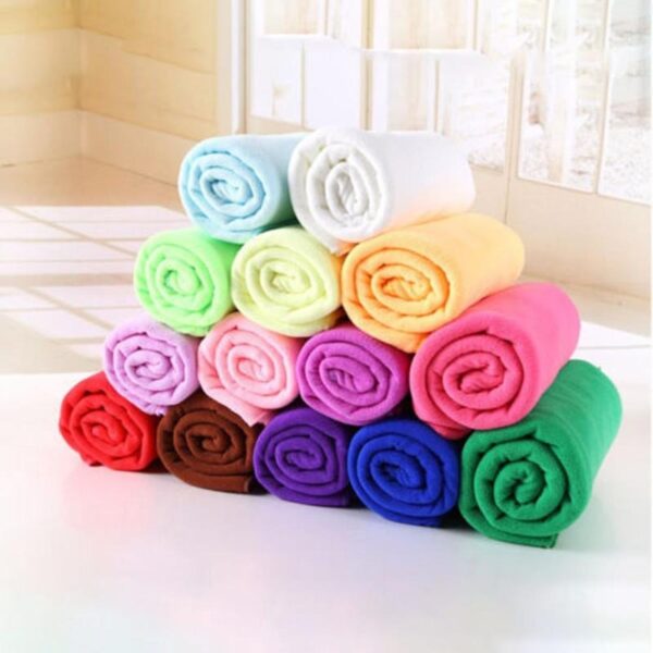 Pack Of 5 Pcs | 135*70cm Microfiber Bath Towel Super Absorbent Soft Care Towel - Image 2