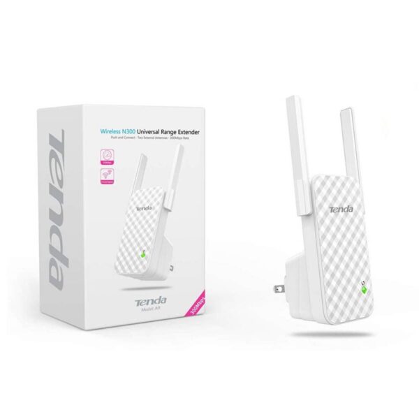 Tenda Wireless A9 N300 Universal Range Extender - Image 2