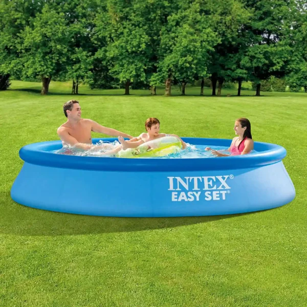 INTEX 28116 Easy Set Inflatable Puncture Resistant Pool 10’X24