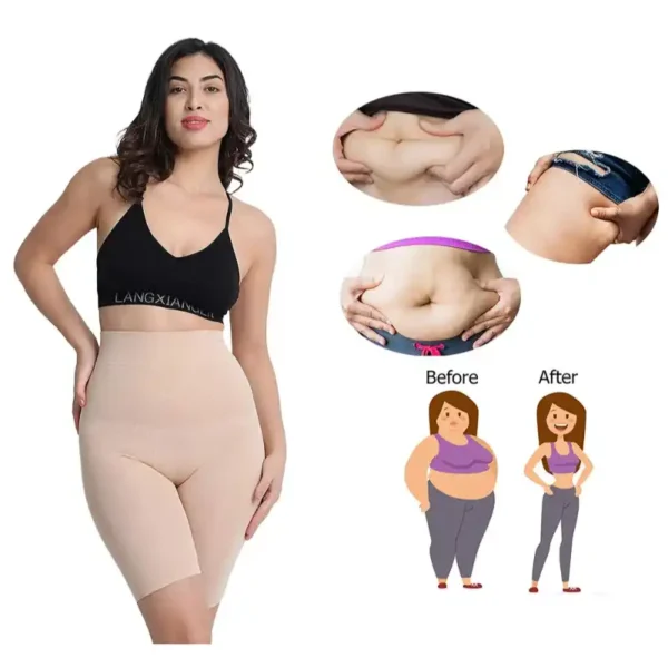 Women's High Waist Tummy & Thigh Slimming Body Shaper - Image 5