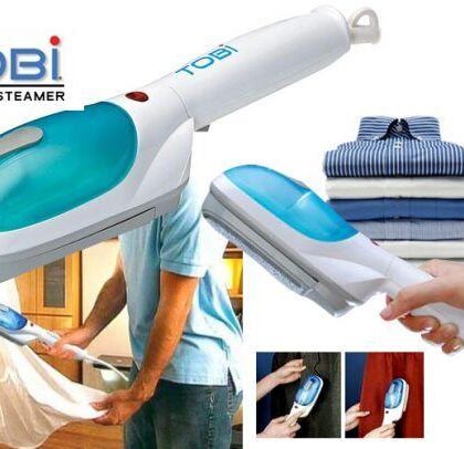 TOBi Travel Multifunction Handheld Portable Cleaner Electric Iron Steamer Dry Brush Ironing Garment Steamer