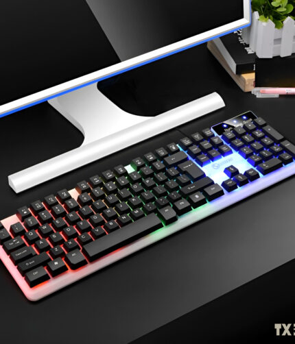 TX35 Limeide RGB Suspension Backlit Lightweight Luminous Wired Gaming Keyboard