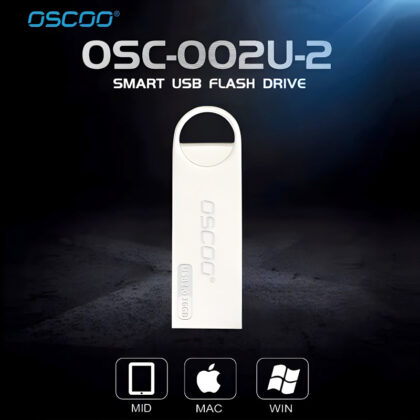 OSCOO OO2U-2 Metal USB 3.0 Flash Drive – 100% Original, 32/64/128GB High-Speed Pen Drive Memory Stick